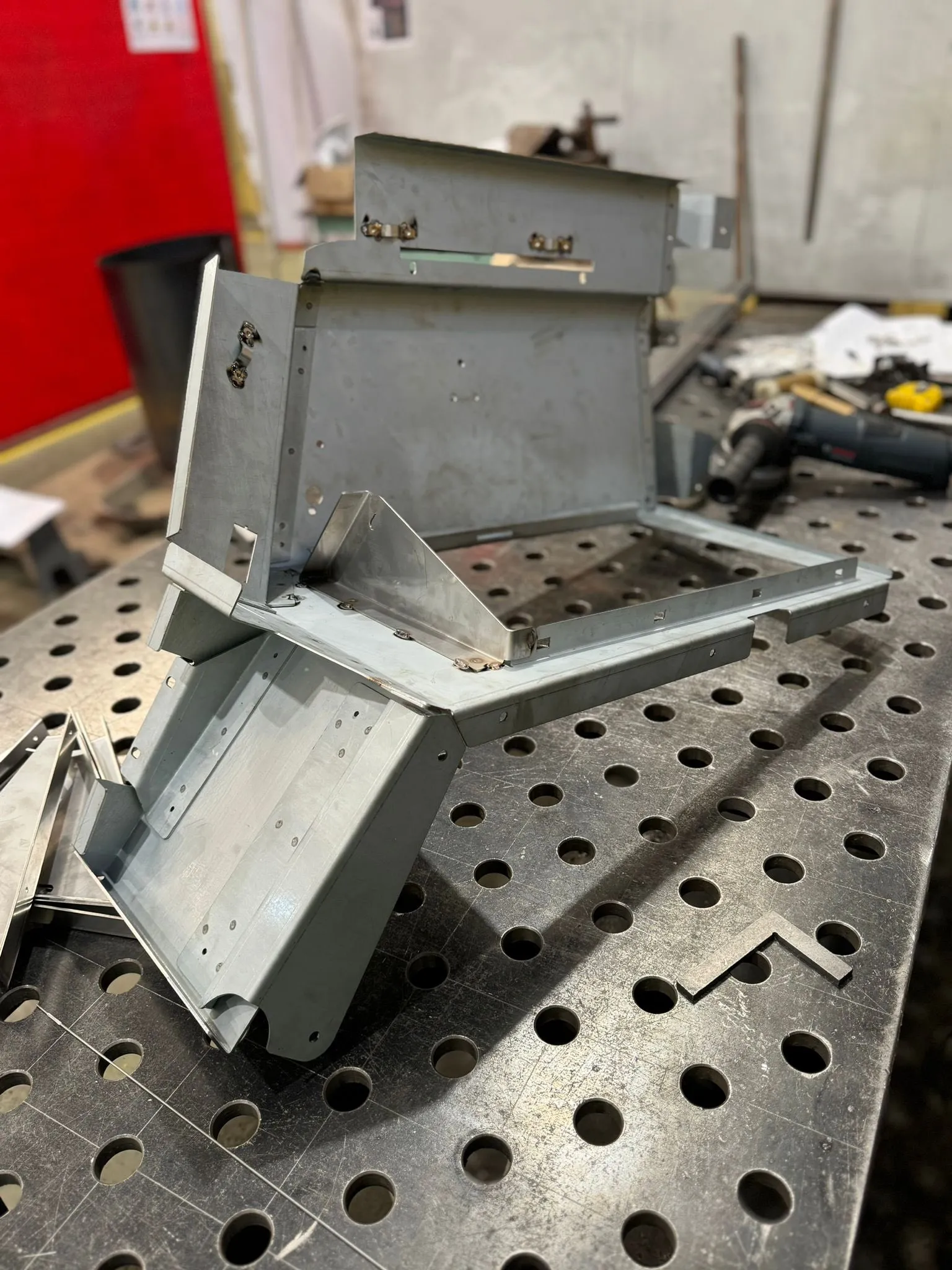Bent sheet metal part