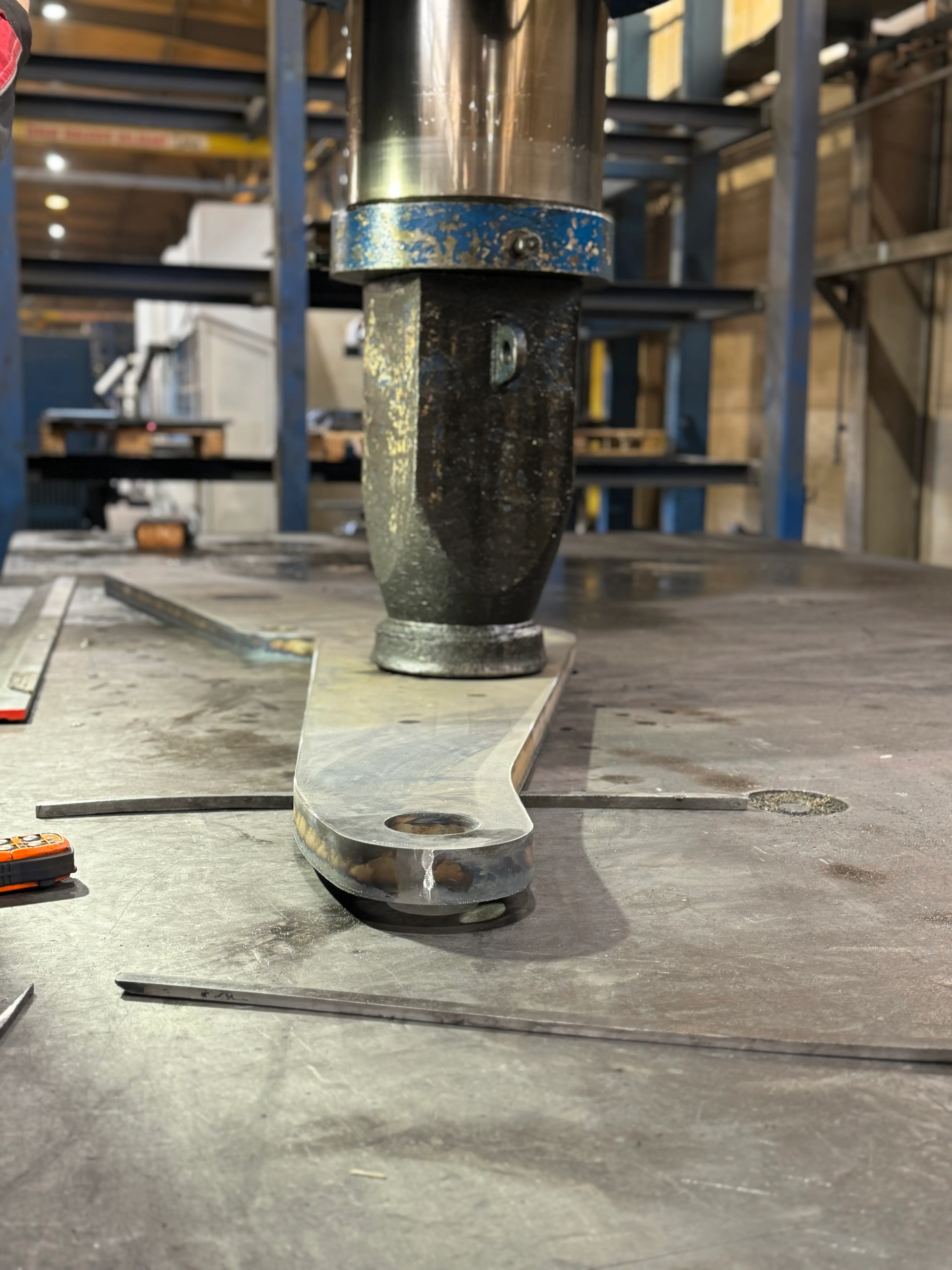 Flattening machine