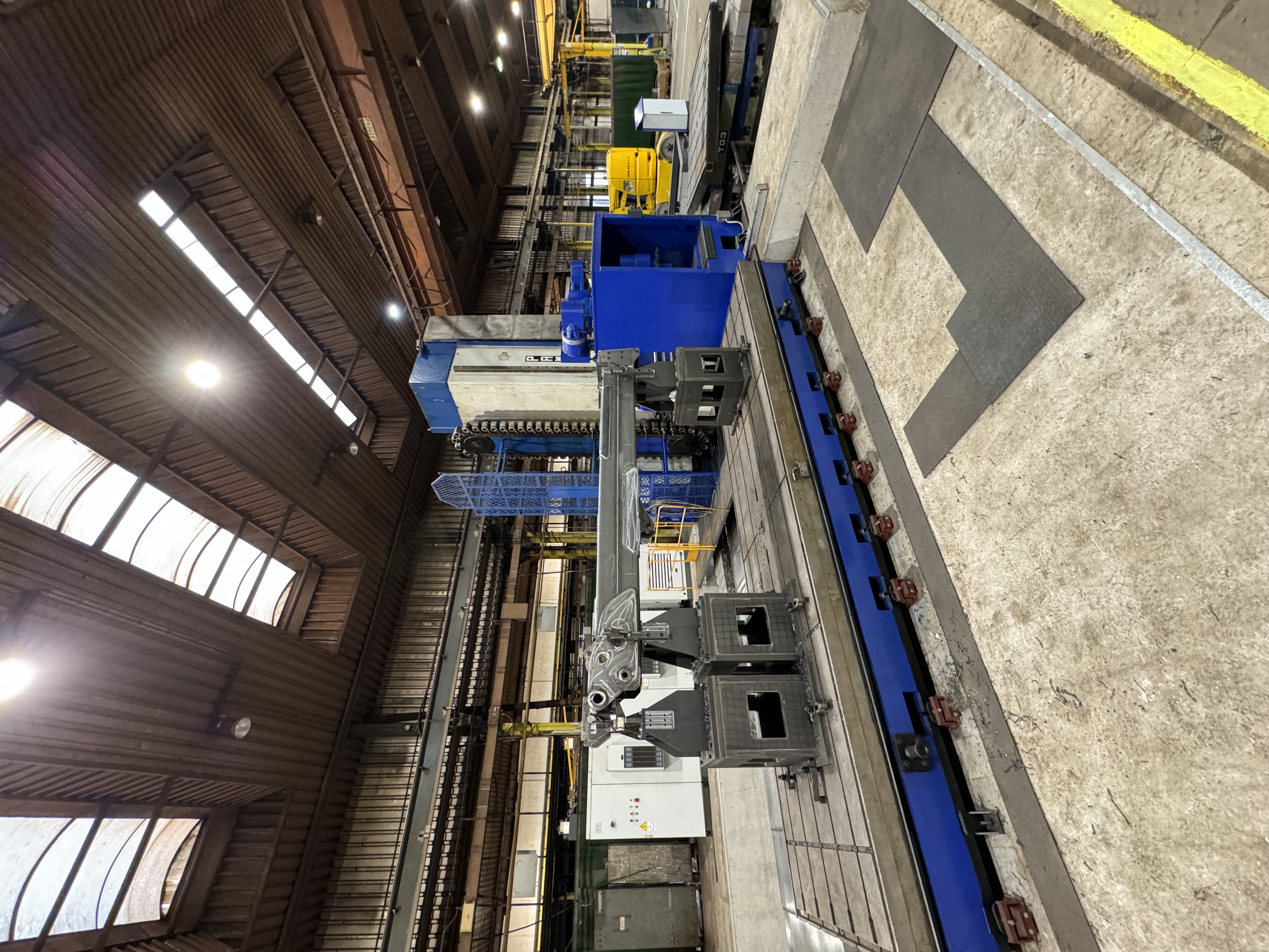 Telehandler machining