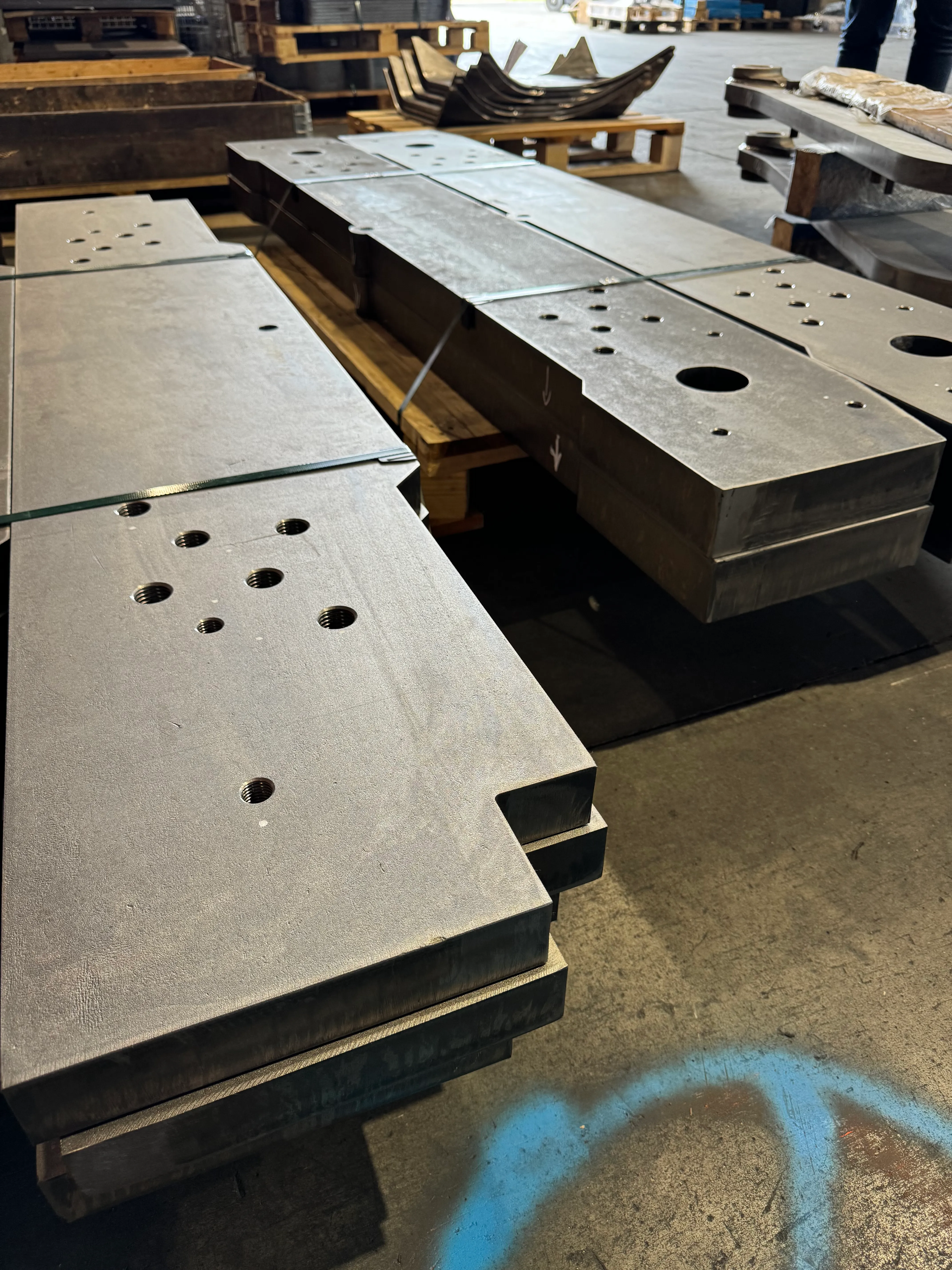 Oxycutting operation