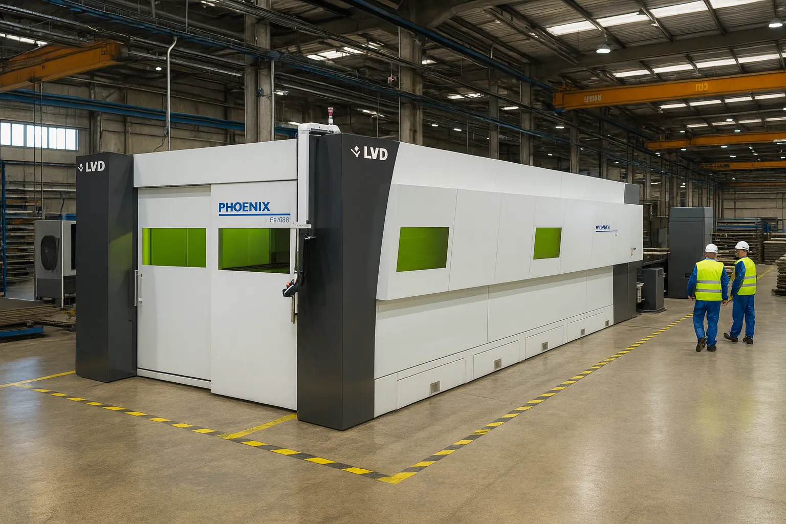 Laser cutting at Aries